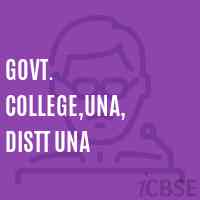Govt. College,Una, Distt Una Logo