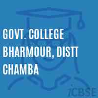 Govt. College Bharmour, Distt Chamba Logo