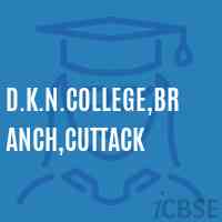 D.K.N.College,Branch,Cuttack Logo