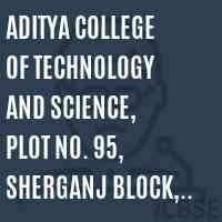 Aditya College of Technology and Science, Plot No. 95, Sherganj Block, Satna Logo