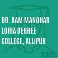 Dr. Ram Manohar Lohia Degree College, Allipur Logo