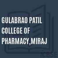 Gulabrao Patil College of Pharmacy,Miraj Logo