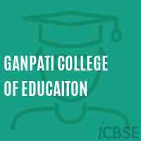 Ganpati College of Educaiton Logo