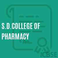 S.D.College of Pharmacy Logo