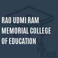 Rao Udmi Ram Memorial College of Education Logo