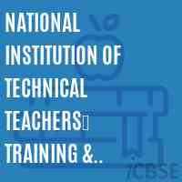 National Institution of Technical Teachers Training & Research College Logo