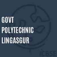 Govt Polytechnic Lingasgur College Logo