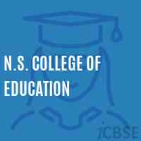 N.S. College of Education Logo