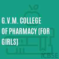 G.V.M. College of Pharmacy (For Girls) Logo