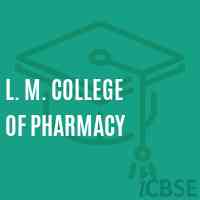 L. M. College of Pharmacy Logo