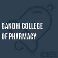 Gandhi College of Pharmacy Logo