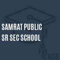 Samrat Public Sr Sec School Logo