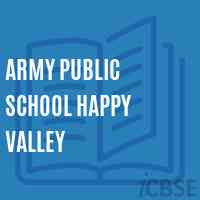Army PUBLIC School Happy Valley Logo