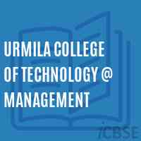 Urmila College of Technology @ Management Logo