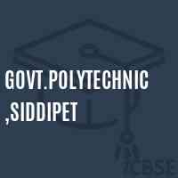 Govt.Polytechnic,Siddipet College Logo