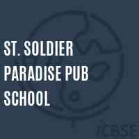St. Soldier Paradise Pub School Logo