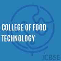 College of food Technology Logo