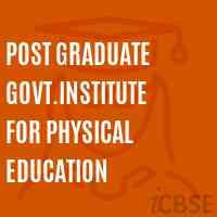 Post Graduate Govt.Institute for Physical Education Logo