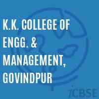 K.K. College of Engg. & Management, Govindpur Logo