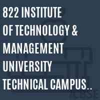 822 Institute of Technology & Management University Technical Campus Paladi, Vadodara Logo
