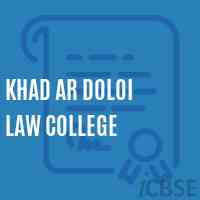 Khad Ar Doloi Law College Logo