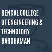 Bengal College of Engineering & Technology Bardhaman Logo