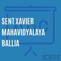 Sent Xavier Mahavidyalaya Ballia College Logo