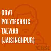 Govt. Polytechnic Talwar (Jaisinghpur) College Logo