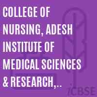 College of Nursing, Adesh Institute of Medical Sciences & Research, Bathinda Logo