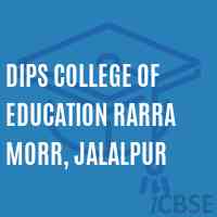DIPS College of Education Rarra Morr, Jalalpur Logo