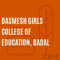 Dasmesh Girls College of Education, Badal Logo
