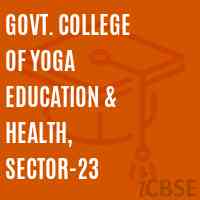 Govt. College of Yoga Education & Health, Sector-23 Logo