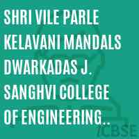 Shri Vile Parle Kelavani Mandals Dwarkadas J. Sanghvi College of Engineering Plot No U-15 J V P D Scheme Gulmohar Road Vile Parle (West) Mumbai 400 056 Logo