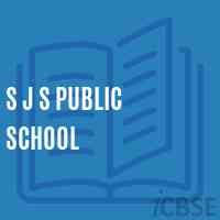 S J S Public School Logo