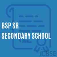 Bsp Sr Secondary School Logo