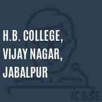 H.B. College, Vijay Nagar, Jabalpur Logo