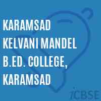 Karamsad Kelvani Mandel B.Ed. College, Karamsad Logo