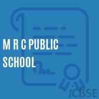 M R C Public School Logo