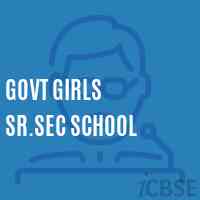 Govt Girls Sr.Sec School Logo