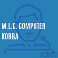 M.L.C. Computer Korba College Logo