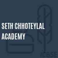 Seth Chhoteylal Academy School Logo