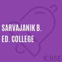 Sarvajanik B. Ed. College Logo