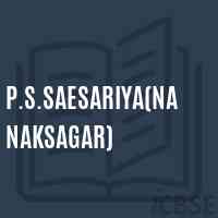 P.S.Saesariya(Nanaksagar) Primary School Logo