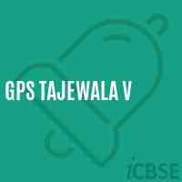 Gps Tajewala V Primary School Logo