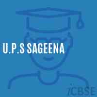U.P.S Sageena Middle School Logo