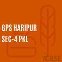 Gps Haripur Sec-4 Pkl Primary School Logo
