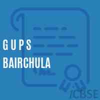 G U P S Bairchula Middle School Logo