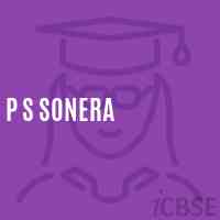 P S Sonera Primary School Logo