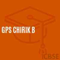 Gps Chirik B Primary School Logo