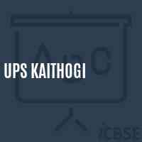 Ups Kaithogi Middle School Logo